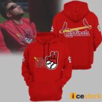 Cardinals Good Vibes Only Hoodie