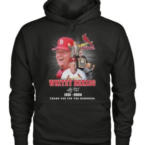 Cardinals Whitey Herzog 1931 2024 Thank You For The Memories Shirt