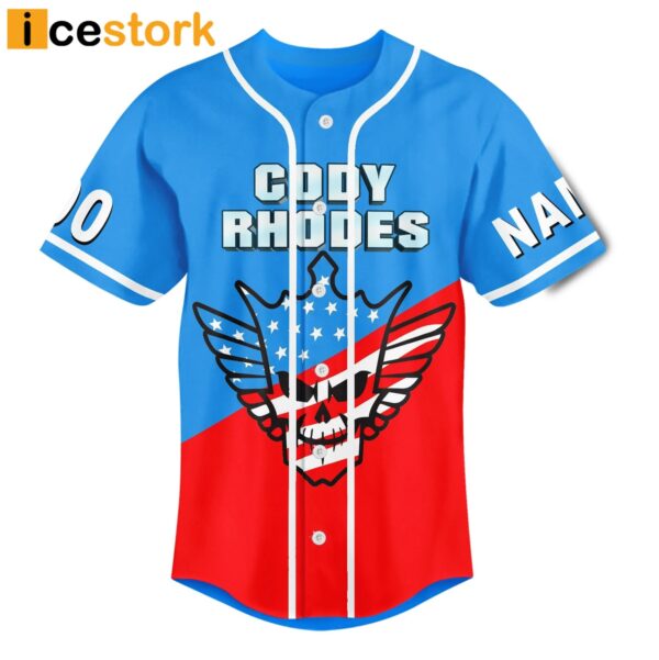 Cody Rhodes America Nightmare Baseball Jersey