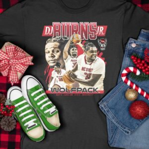 DJ Burns Jr Wolfpack Men's Basketball Shirt5