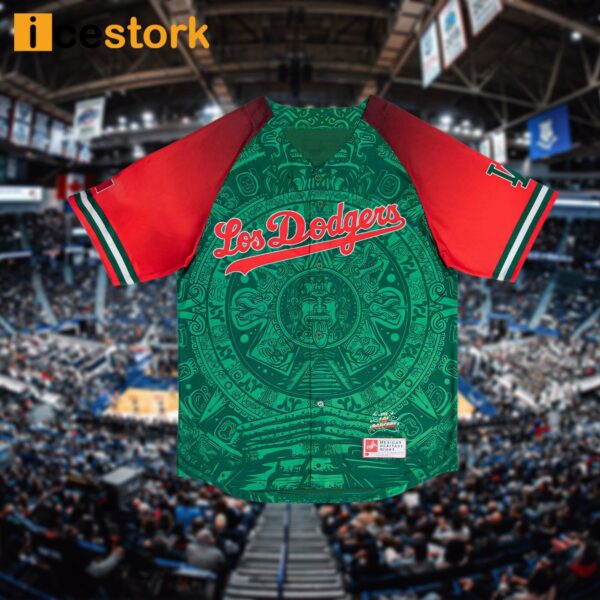 Dodgers Mexican Heritage Night Baseball Jersey 2024 Giveaway