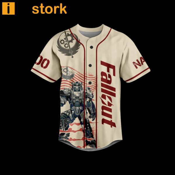 Fallout Enlist And Serve A Greater Cause Baseball Jersey