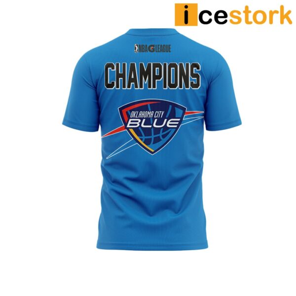 G League Champions OKC Blue Shirt 2024