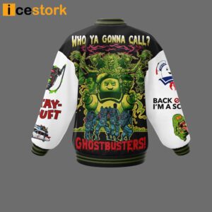 Ghostbusters Who Ya Gonna Call Baseball Jacket