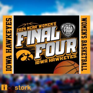 IOWA 2024 Ncaa Women's Final Four Flag