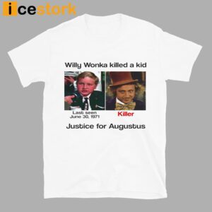 Justice For Augustus Willy Woka Killed A Kid Shirt