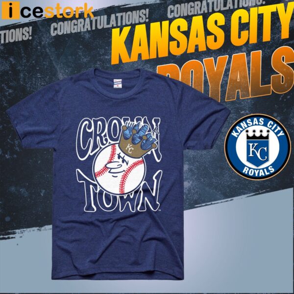 KC Royals Bring Out The Blue Crown Town Shirt Giveaway 2024