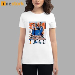 Knicks Donte DiVincenzo Jalen Brunson Josh Hart Slam Shirt