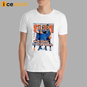 Knicks Donte DiVincenzo Jalen Brunson Josh Hart Slam Shirt