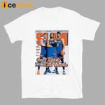 Knicks Donte DiVincenzo Jalen Brunson Josh Hart Slam Shirt