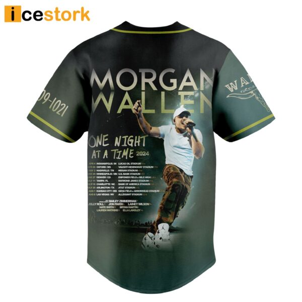 Morgan Wallen One Night At A Time 2024 Baseball Jersey