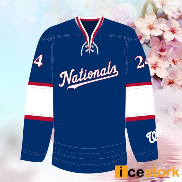 Nationals Hockey Jersey 2024 Giveaway