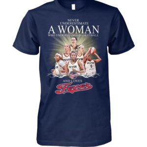 Never Underestimate A Woman Who Understands Basketball And Loves Fever Shirt