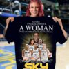 Never Underestimate A Woman Who Understands Basketball And Loves Sky Shirt