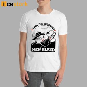 Oat Milk Lady Even The Toughest Men Bleed Shirt