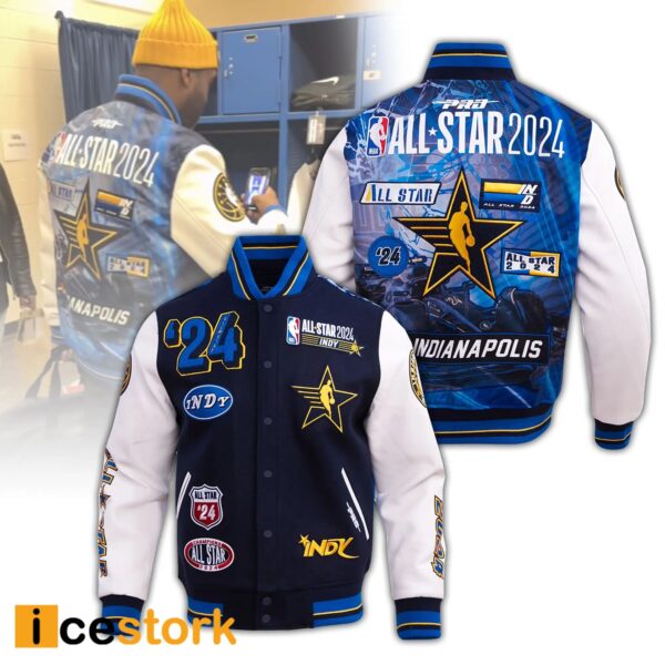Pacers All Star 2024 Bomber Jacket