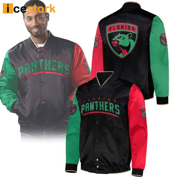 Panthers Ty Mopkins x Starter Black History Month Jacket