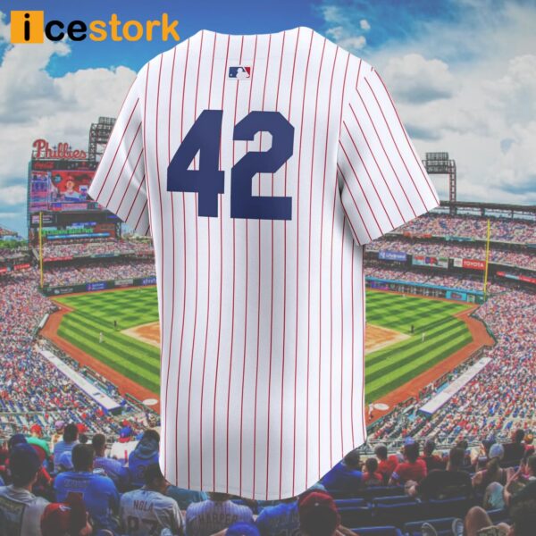 Phillies Jackie Robinson Day 42 Jersey