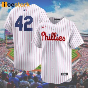 Phillies Jackie Robinson Day 42 Jersey