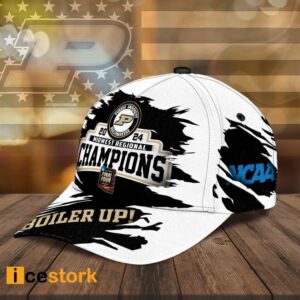 Purdue Boiler Up 2024 Final Four Midwest Regional Champions Hat