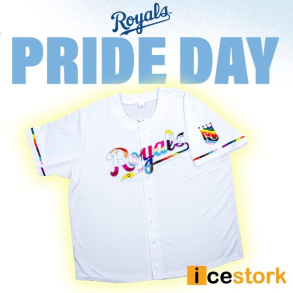 Royals Pride Day Baseball Jersey 2024 Giveaway