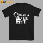 Sami Zayn’s Rocky Balboa’s Yo Khadija I Did It Shirt