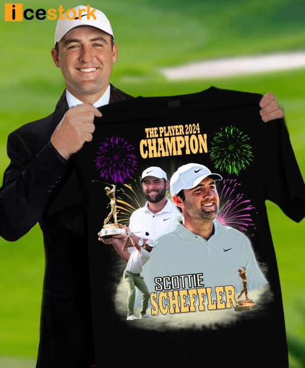 Scottie Scheffler The Player 2024 Champion Shirt