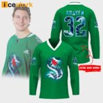 Seattle Kraken Green Night Hockey Jersey