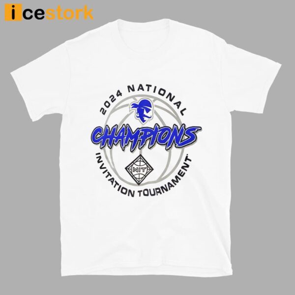 Seton Hall 2024 National Invitation Tournament Champions Shirt