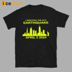 Skill Issue I Survived The Nyc Earthquake April 5Th 2024 Shirt