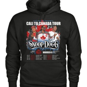 Snoop Dogg Live Nation Presents Cali To Canada Tour Shirt