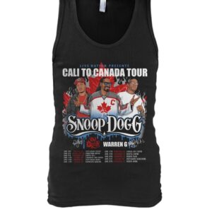 Snoop Dogg Live Nation Presents Cali To Canada Tour Shirt