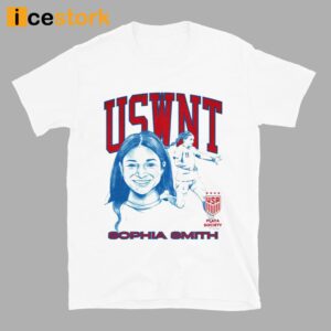 Sophia Smith Player Portland Thorns FC Football Playa Society USWNT Shirt