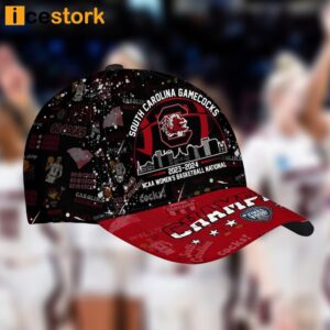 South Carolina Gamecocks 2023 2024 NCAA Women’s Basketball National Champions Cap 1