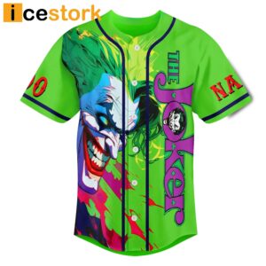 The Joker Why So Serious Baseball Jersey