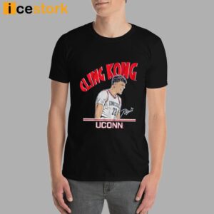 UConn Basketball Donovan Clingan Cling Kong Shirt