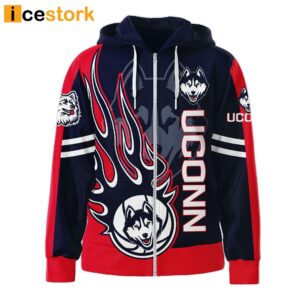 Uconn 2024 Final Four Zip Hoodie