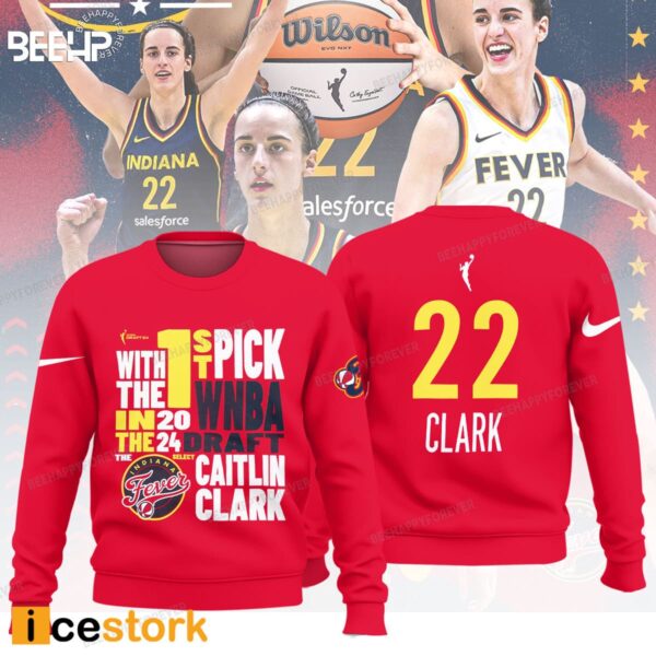 With Pick 1 The Indiana Fever Select Caitlin Clark Shirt