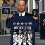 Yankees 5 Times World Series Champions The Core Four Shirt