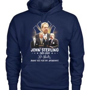 Yankees John Sterling 1989 2024 Thank You For The Memories Shirt