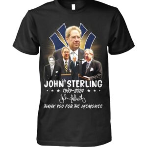 Yankees John Sterling 1989 2024 Thank You For The Memories Shirt