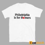 Alec Bohm Philadelphia Is For Homers Shirt