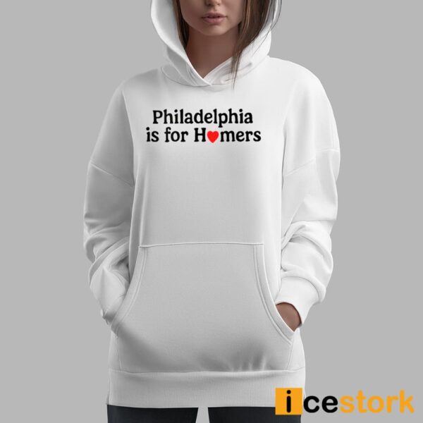 Alec Bohm Philadelphia Is For Homers Shirt