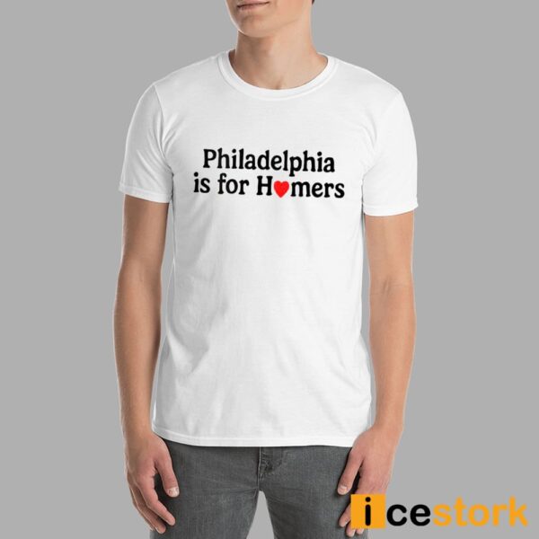 Alec Bohm Philadelphia Is For Homers Shirt