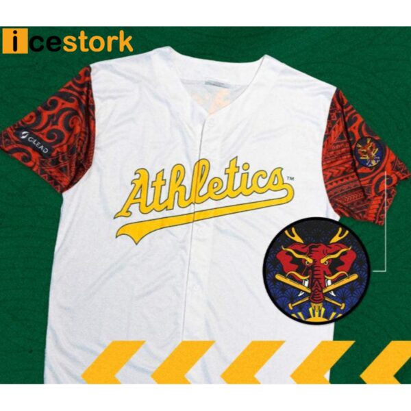 Athletics Asian American Pacific Islander Heritage Jersey 2024 Giveaway
