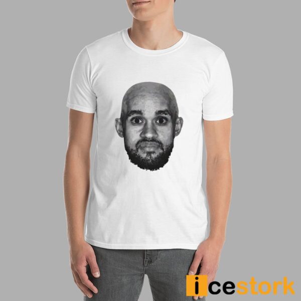 Bald Derrick White Funny Face Boston Shirt