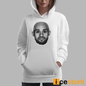 Bald Derrick White Funny Face Boston Shirt