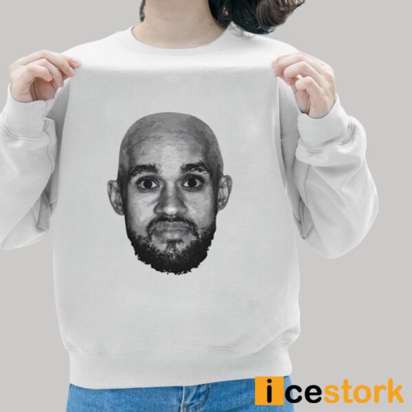 Bald Derrick White Funny Face Boston Shirt