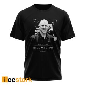 Bill Walton 1952 2024 Thank You For The Memories Shirt