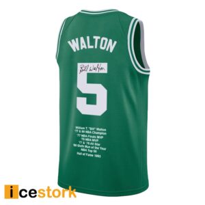 Bill Walton Memorial Jersey